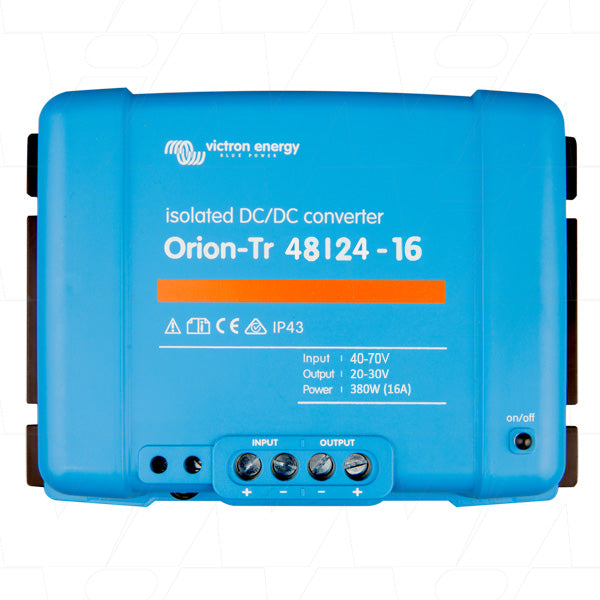 DC to DC Converter 16A Galvanic Isolated 40-70VDC Input to 20-30VDC Adjustable