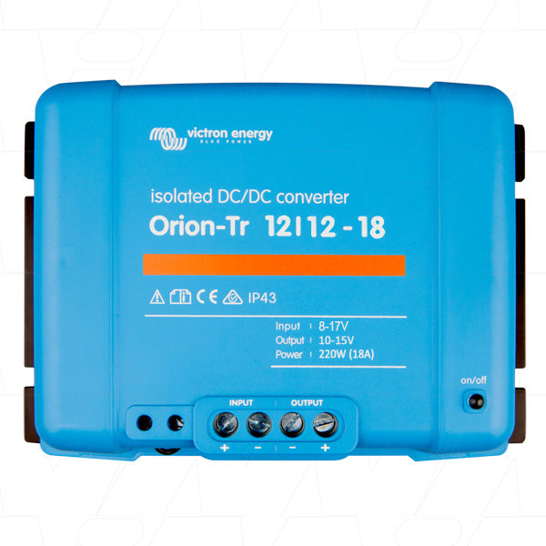 DC to DC Converter 18A Galvanic Isolated 8-17VDC Input to 10-15VDC Adjustable