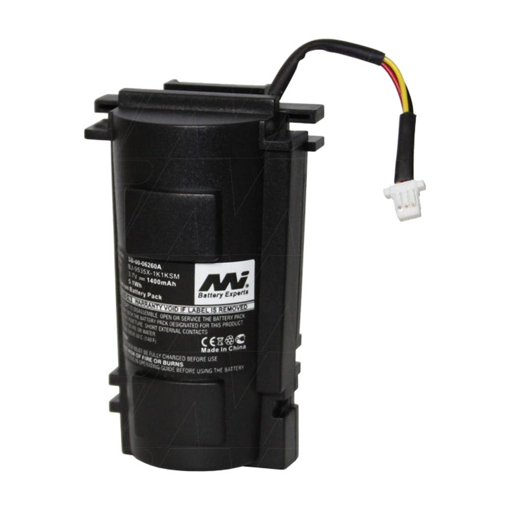 3.7V 1400mAh LiIon Scanner battery