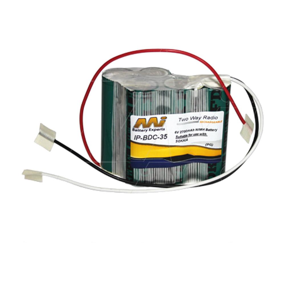 6V 2700mAh NiCd Survey Equipment insert suit. for Sokkia