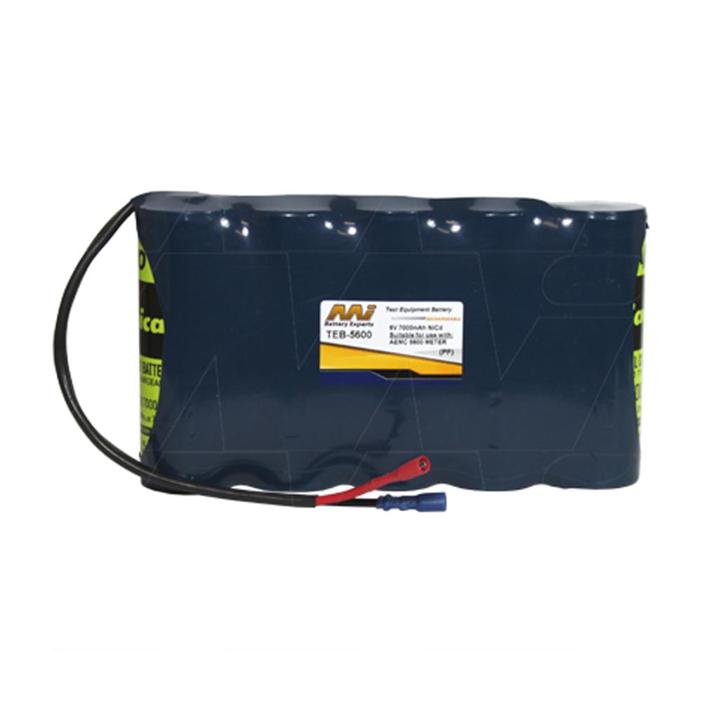 6V 7000mAh NiCd Test Equip. battery