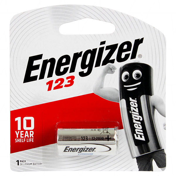 [ENL123BP1T] ENERGIZER SPECIALTY BATTERY 123A 1PK