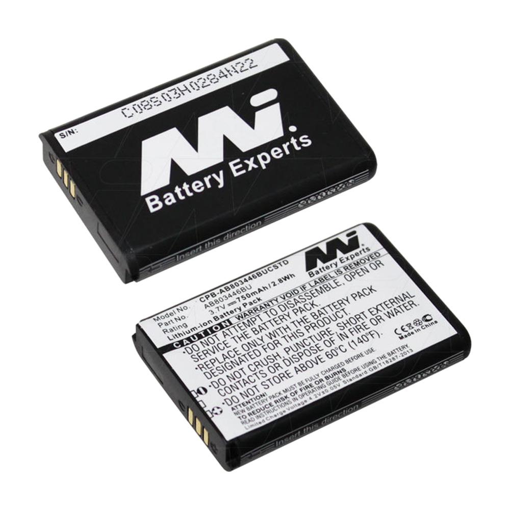 3.7V 750mAh LiIon Mobile Phone battery suit. for Samsung