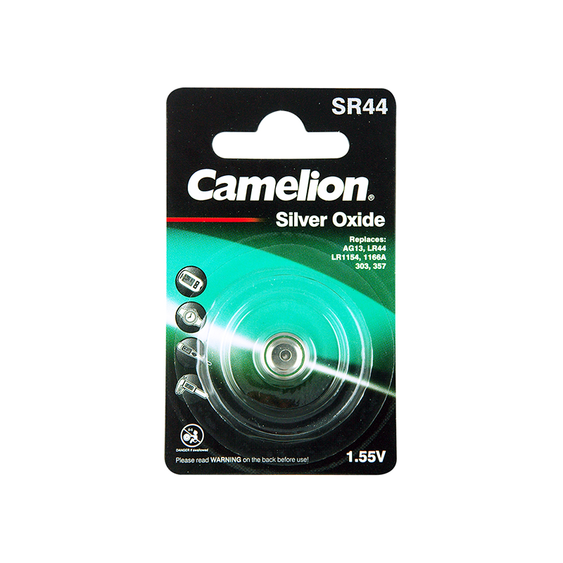 CAMELLION SR44/V303/V357/V76PX BP1 1.55V Silver Oxide