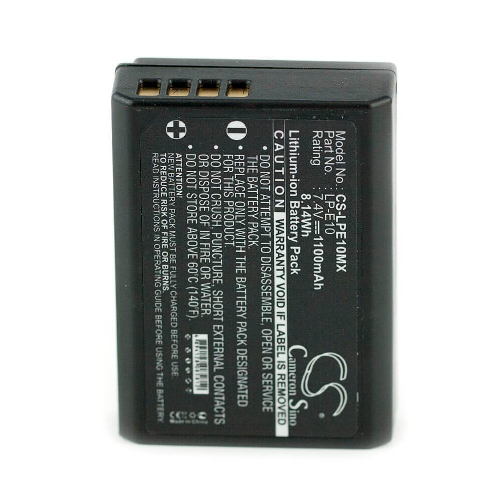 [CCAN3773] Canon LP-E10 7.4V 1100mAh Li-ion
