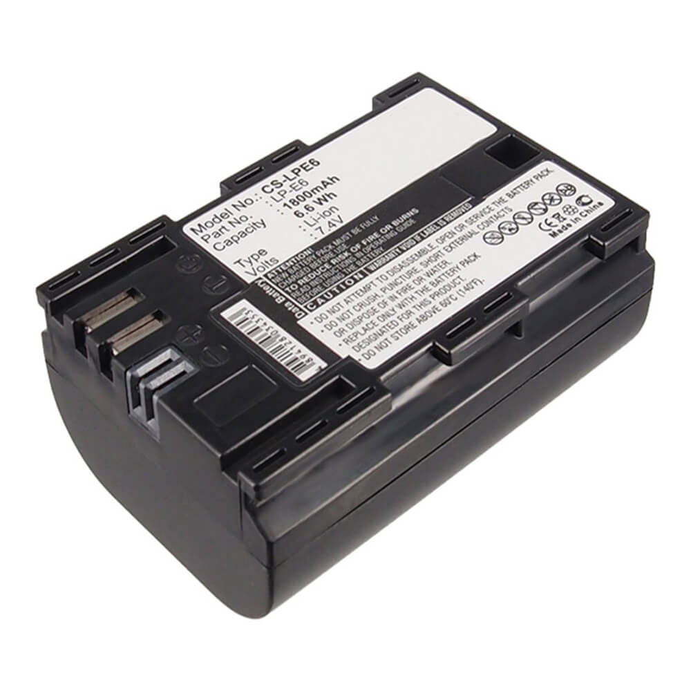 Canon LP-E6 7.4V 1800mAh Li-ion