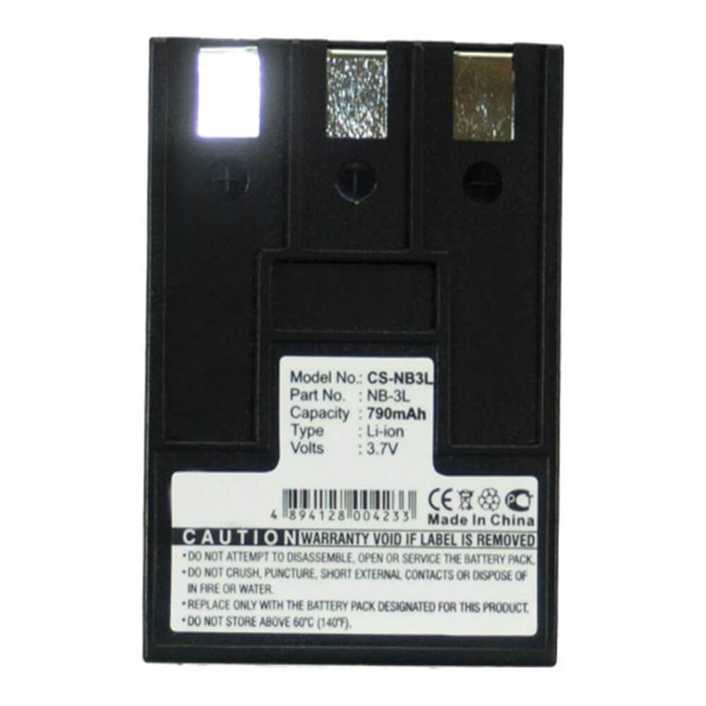 [CCAN3643] Canon NB-3L 3.7V 790mAh Li-ion