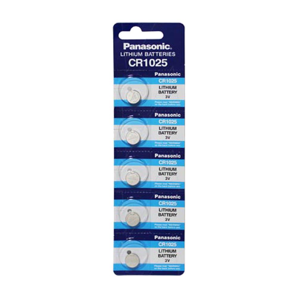 CR1025 3V Lithium Coin Cell Blister of 5