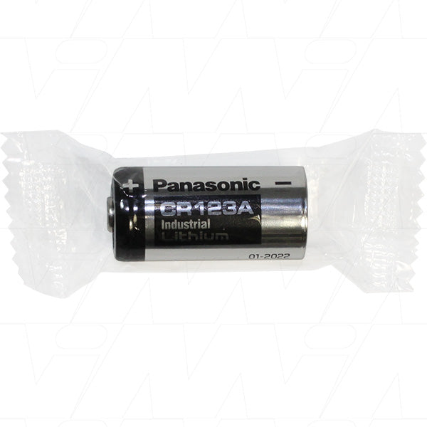 [CR123A BULK] 3V 1400mAh Panasonic Photographic Lithium Bulk Pillow Pack