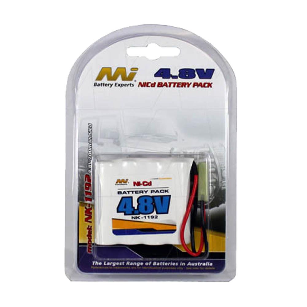 4.8V 700mAh NiCd Nikko Style Hobby battery pack