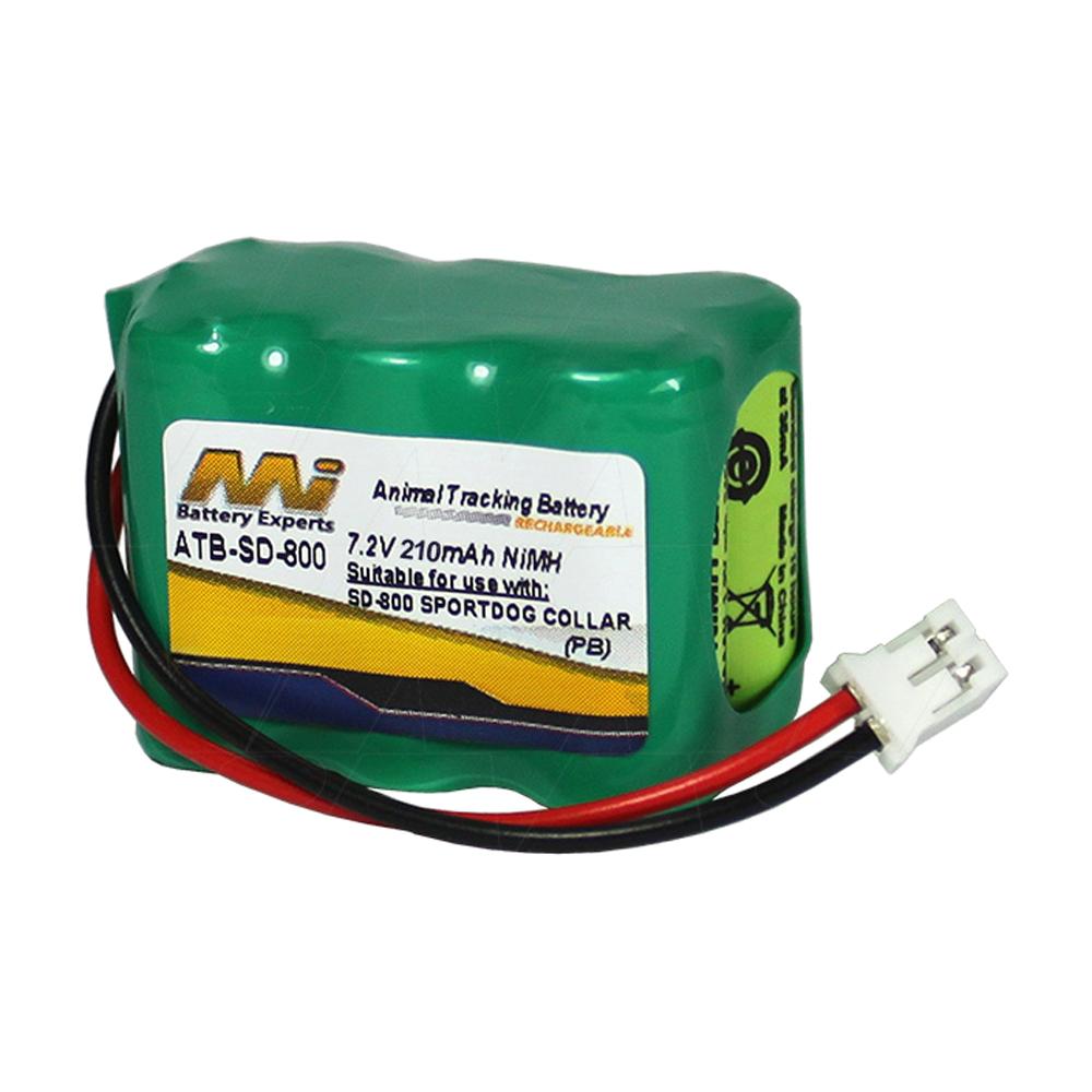 7.2V 210mAh NiMH Dog Training battery suit. for Kinetic & Sportdog
