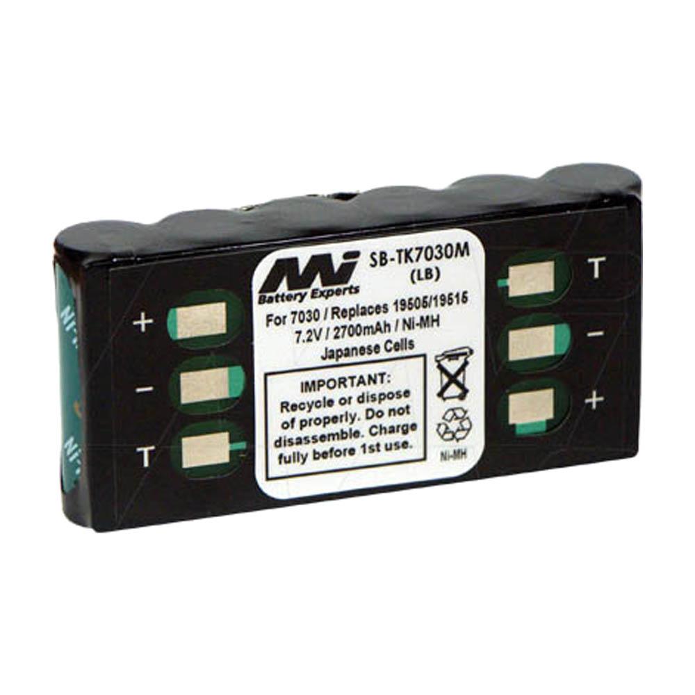 7.2V 2700mAh NiMH Scanner battery