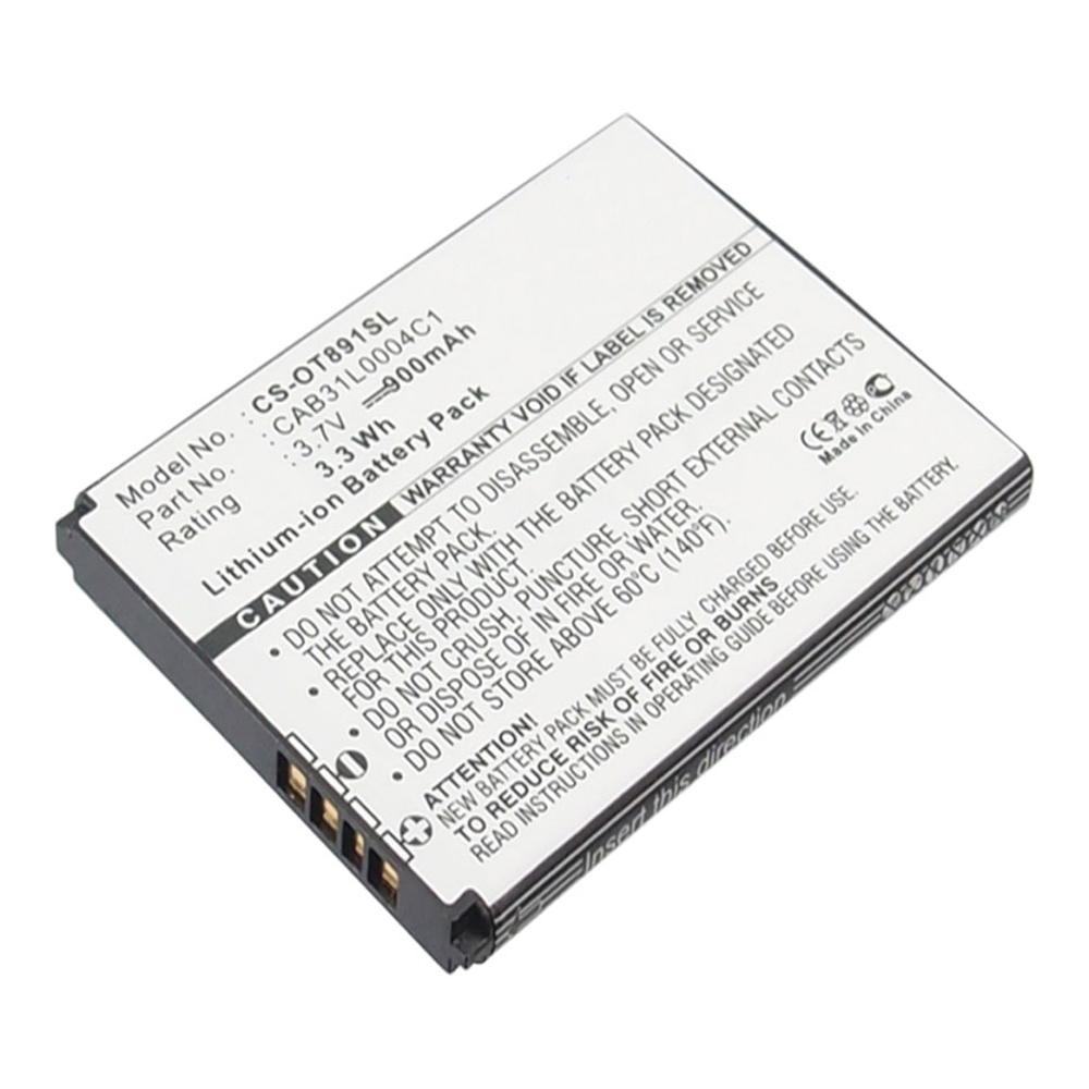 [PALC6927] ALCATEL OT900 3.7V 900mAh Li-ion