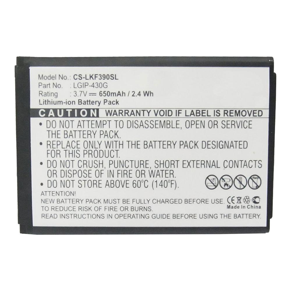 [PLGE8686] Battery for Samsung KF390 3.7V 650mAh Li-ion