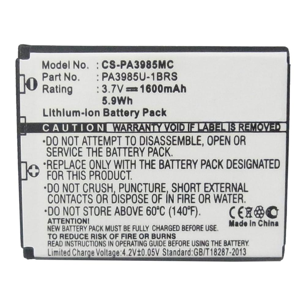 [CTOS8822] Battery to suit Toshiba PA3985U 3.7V 1600mAh Li-ion