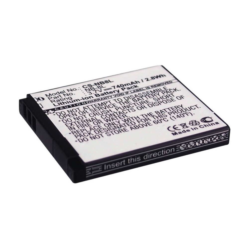 Canon NB-8L 3.7V 740mAh Li-ion