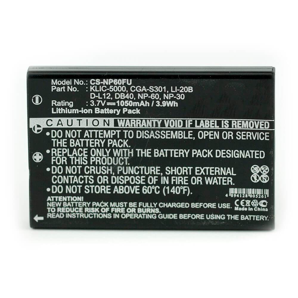 Casio NP-30 3.7V 1050mAh Li-ion