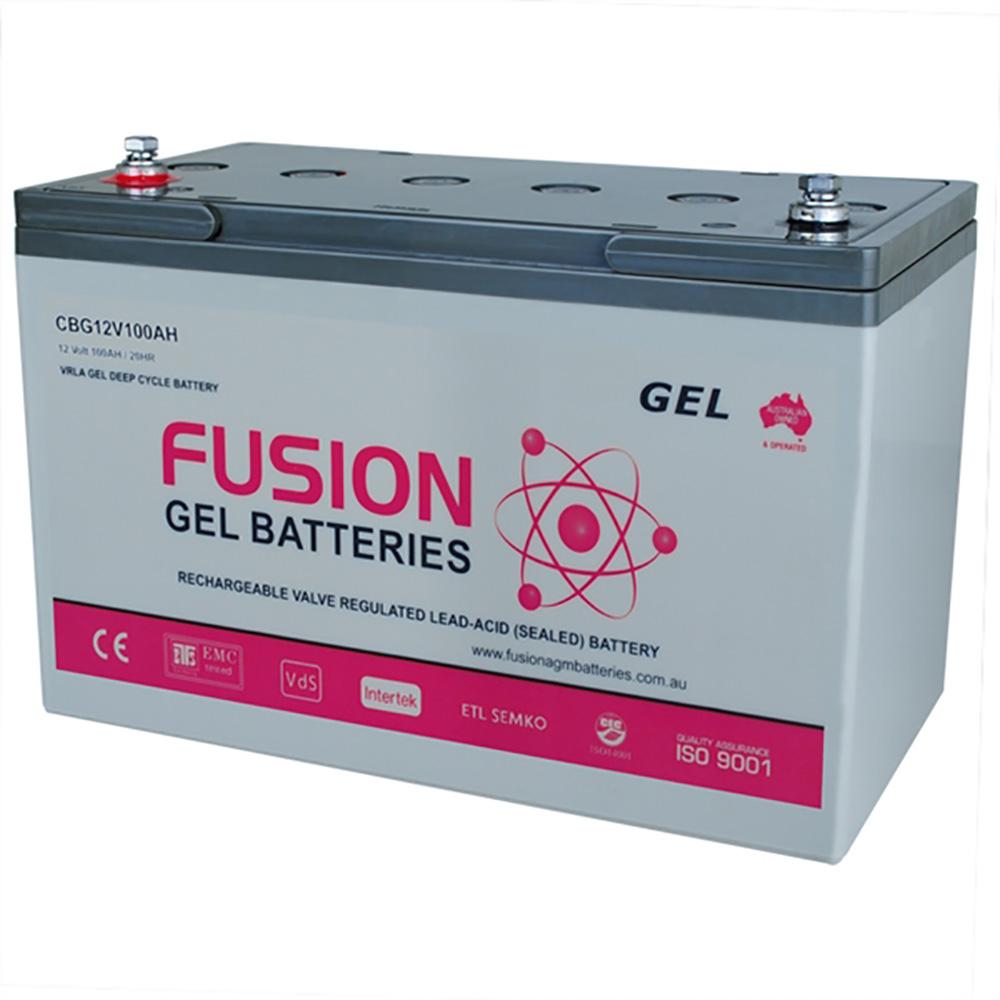 Fusion 12V 96Ah Deep Cycle Gel Battery