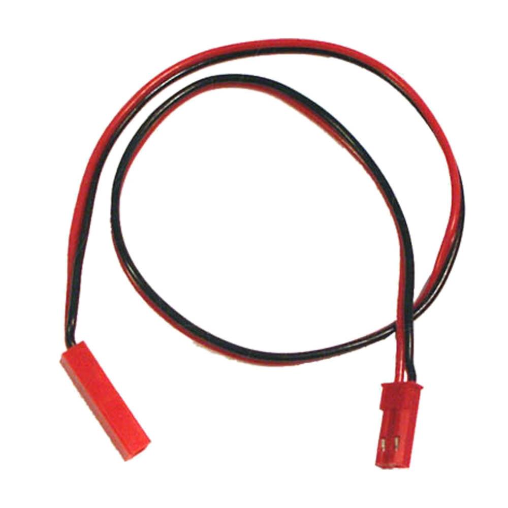 Futaba BEC Hobby extension lead JST SYP-02T-1 and SYR-02T, Red housing, 22AWG, 12.00""