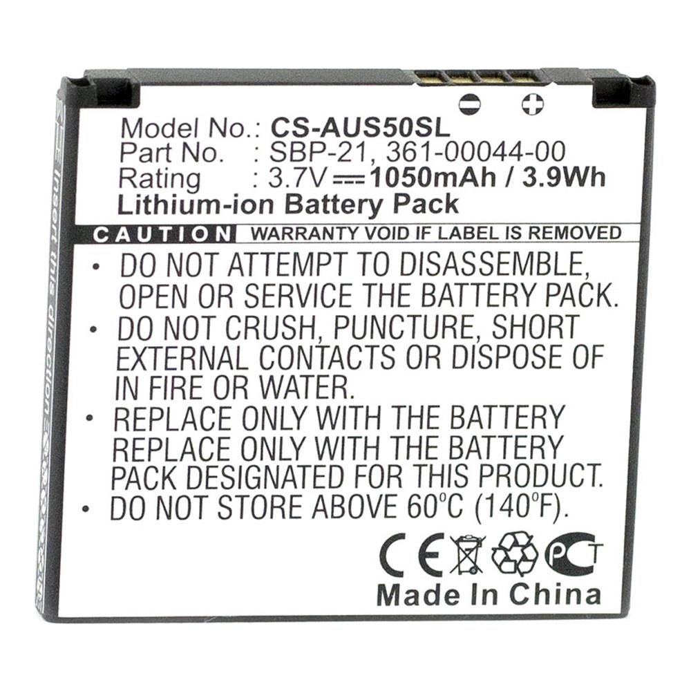 Garmin-Asus 361-00044-00 3.7V 1050mAh Li-ion