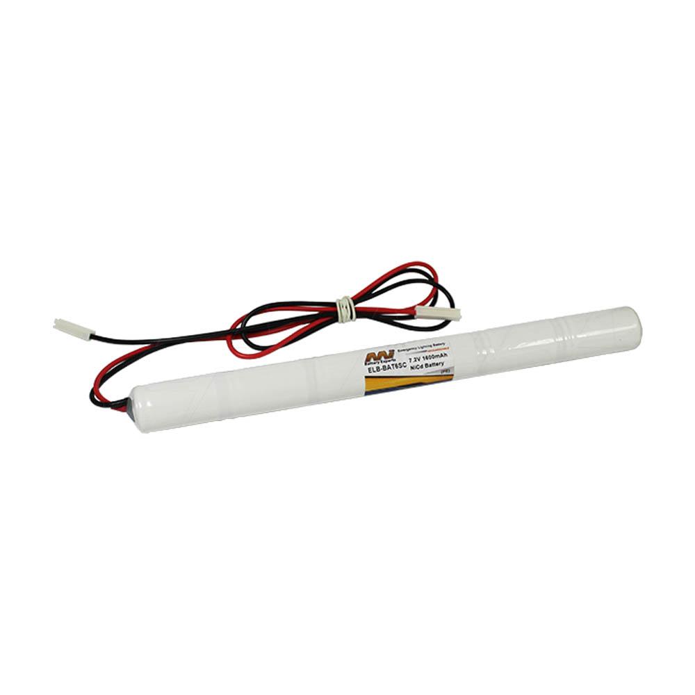 Emergency Lighting Battery Pack for Stanilite 03-01207, BAT6SC, Cooper Menvier BAT6SC