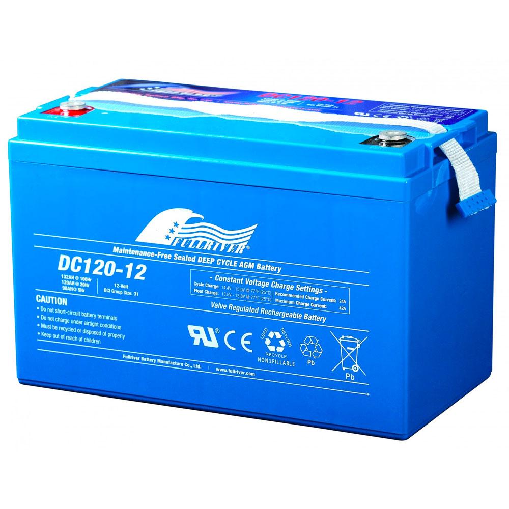 Fullriver 12V 120Ah Deep Cycle AGM Battery