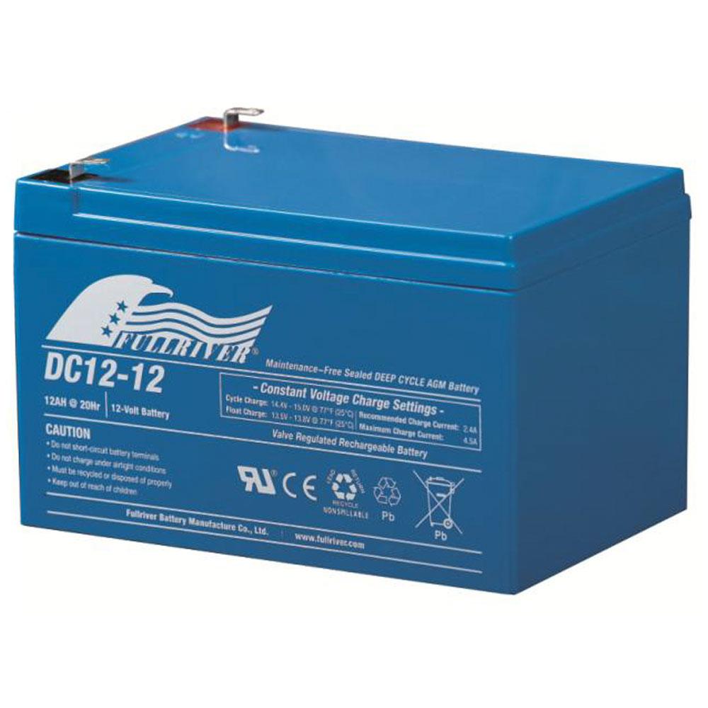 Fullriver 12V 12Ah Deep Cycle AGM Battery
