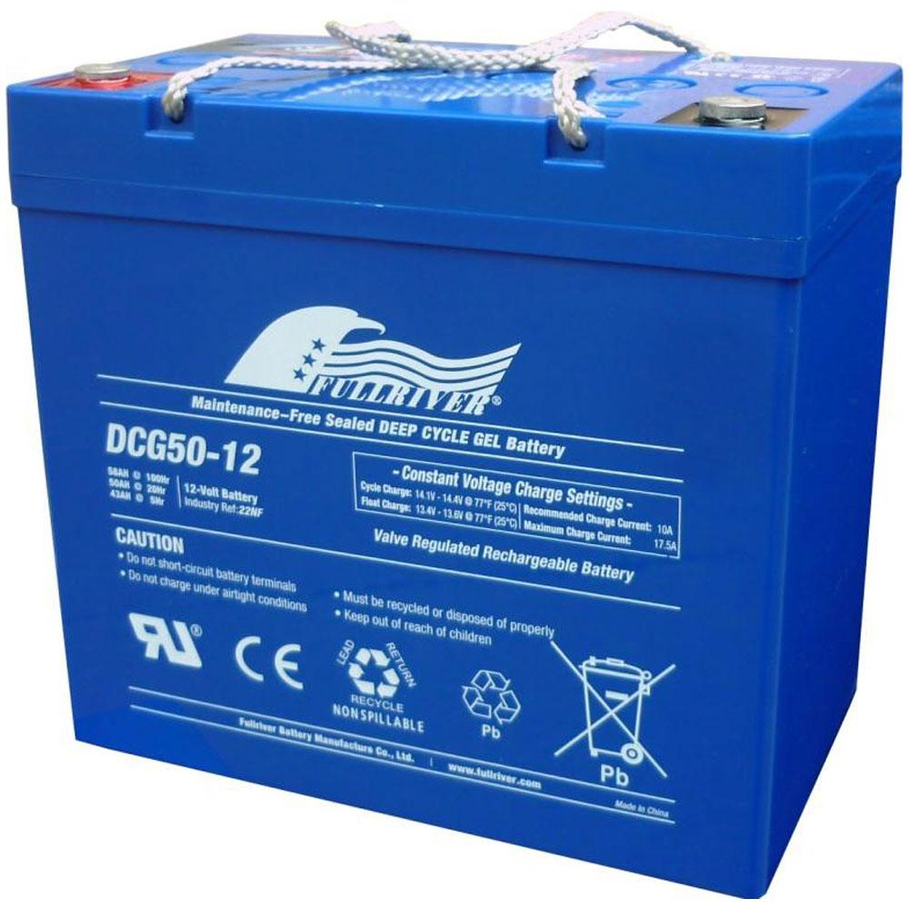Fullriver 12V 50Ah Deep Cycle Gel Battery