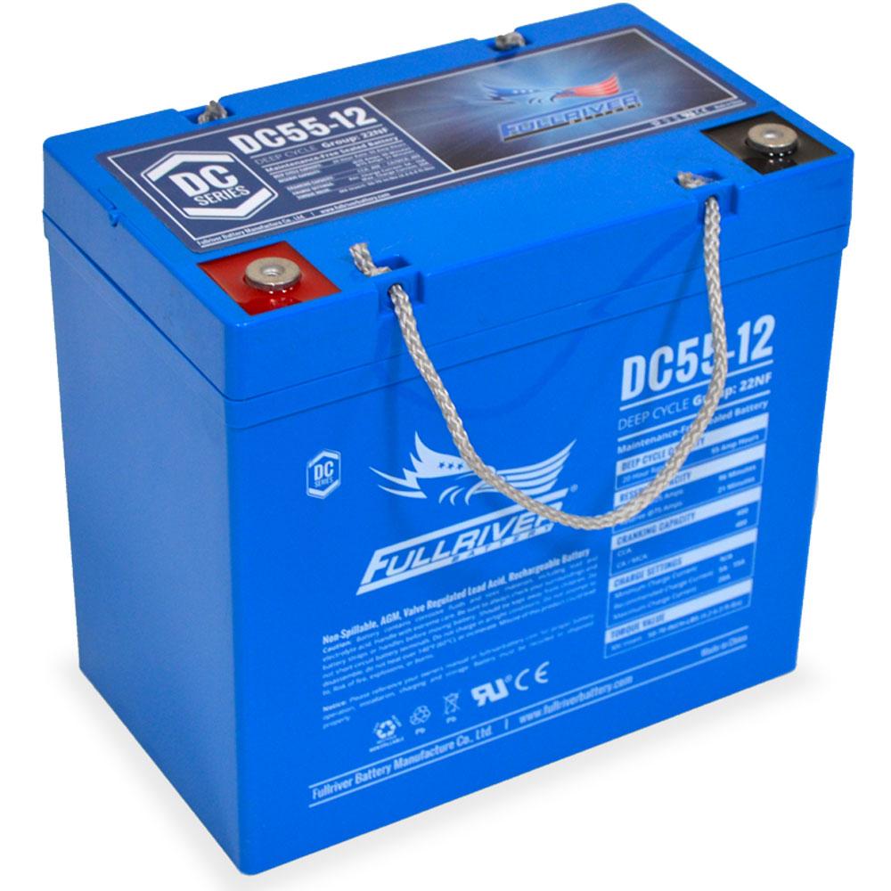 Fullriver 12V 55Ah Deep Cycle AGM Battery