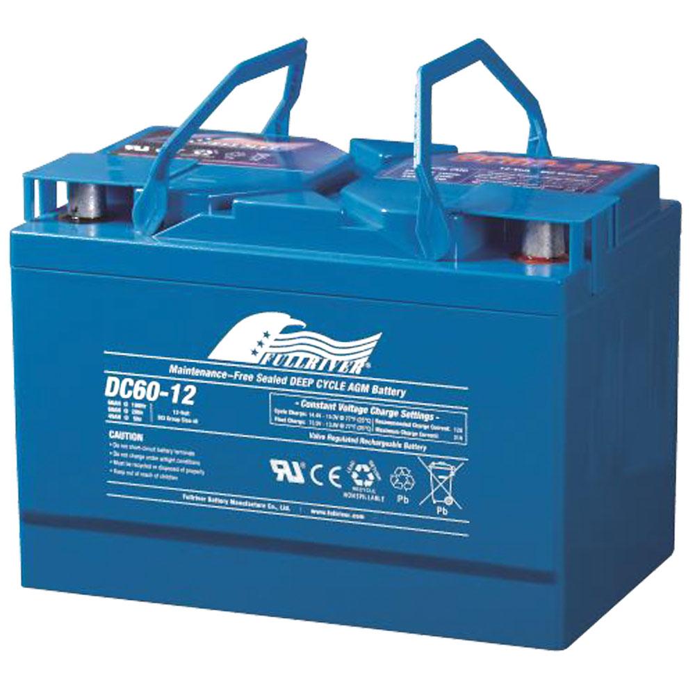 Fullriver 12V 60Ah Deep Cycle AGM Battery