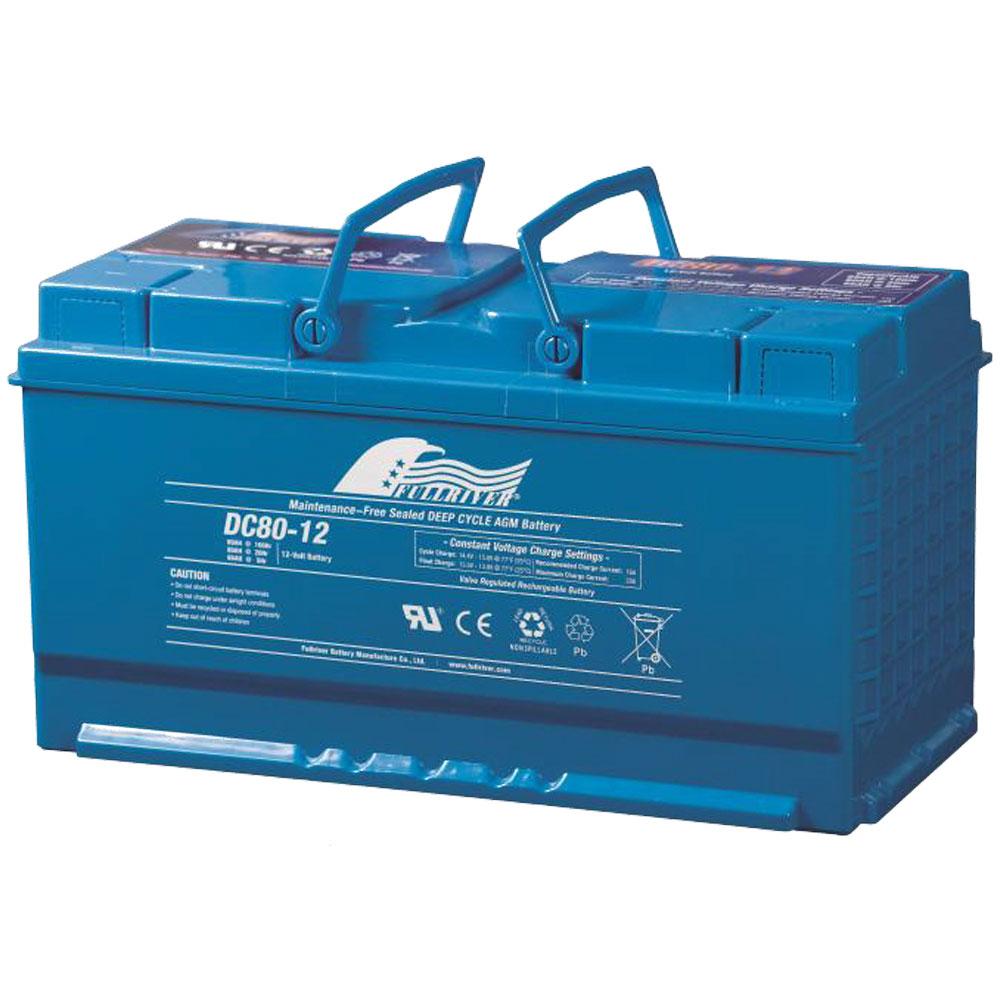 Fullriver 12V 80Ah Deep Cycle AGM Battery