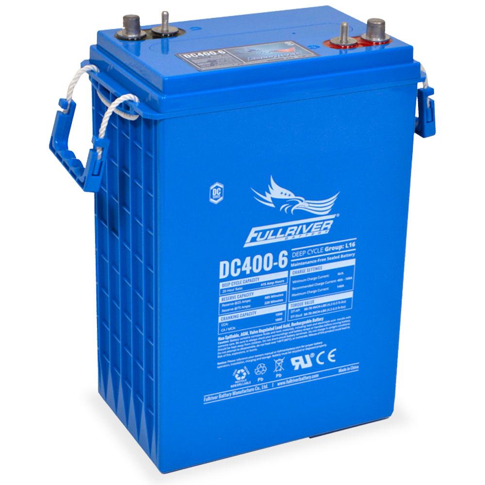 Fullriver 6V 400Ah Deep Cycle AGM Battery