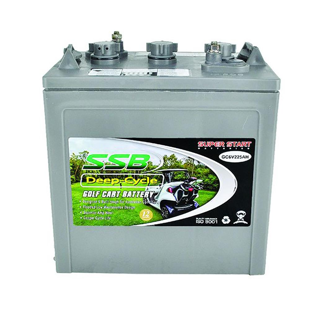 GC6V225AH 6V Flooded Battery