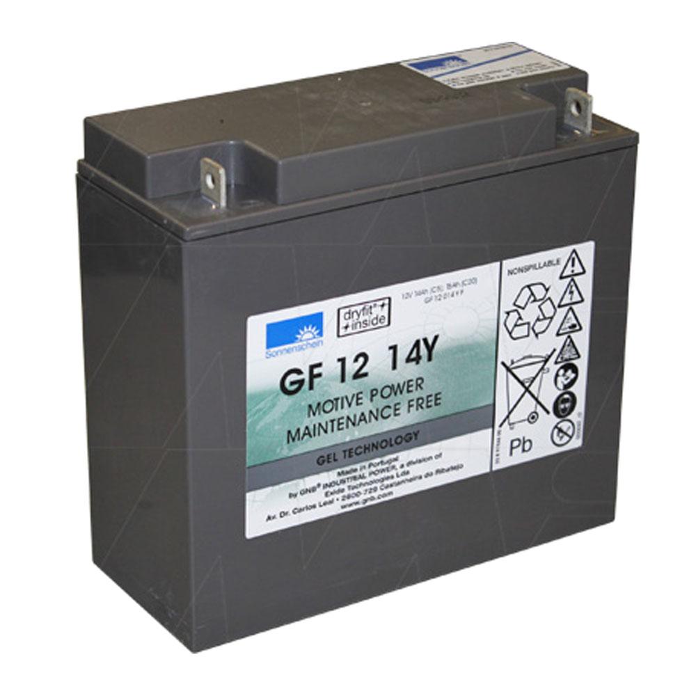 GF12014YF 12V 15Ah Sonnenschein Gel type Dedicated Cyclic SLA Battery