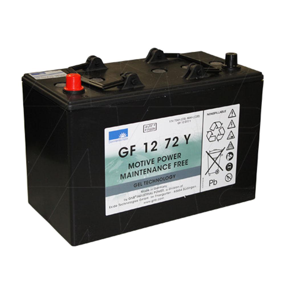 GF12076V 12V 86Ah Sonnenschein Gel type Dedicated Cyclic SLA Battery
