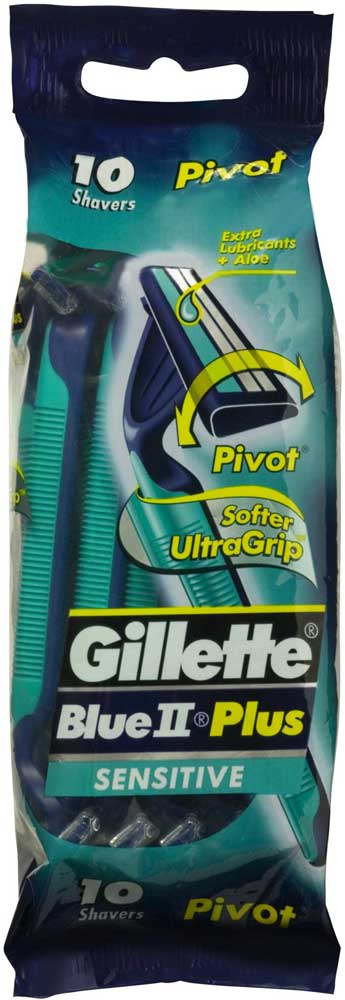Gillette Blue II Pivot Plus 10