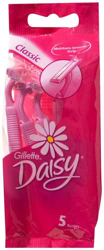 Gillette Classic 5 pack, box of 12 (Razors, Blades, Shaving Foams/Gels) | CLEARENCE ITEM