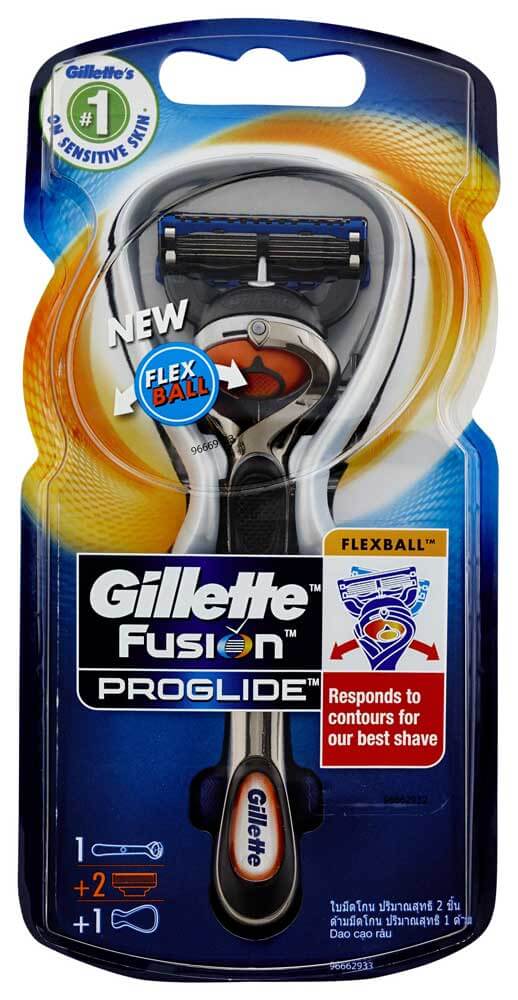 Gillette Fusion ProGlide FlexBall Manual Razor (2 UP)
