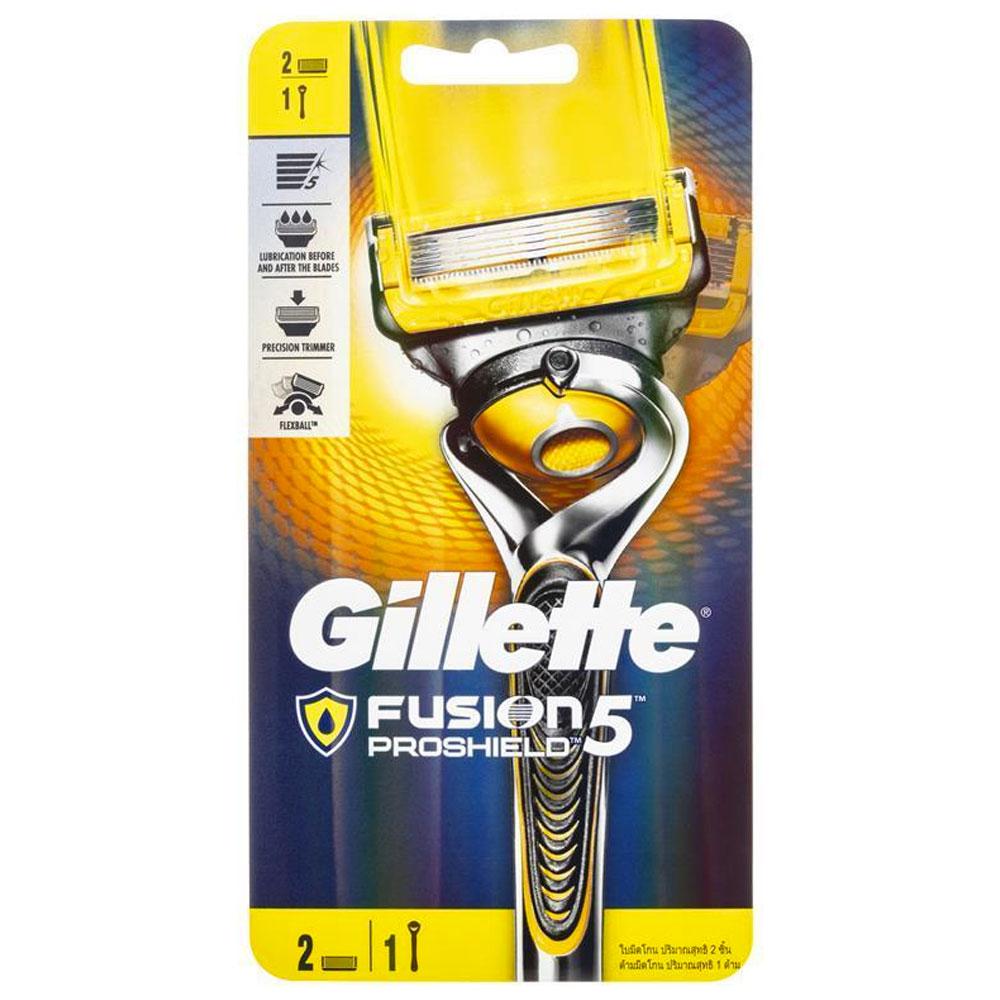 Gillette Fusion Proshield Base Razor Box of 4 (Razors, Blades, Shaving Foams/Gels) | CLEARENCE ITEM