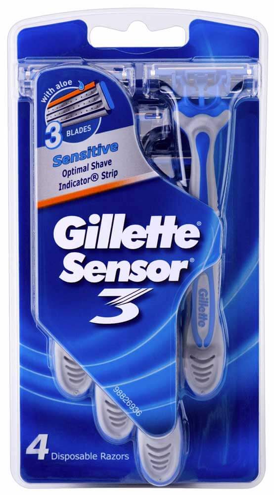 Gillette Sensor3 Male 4