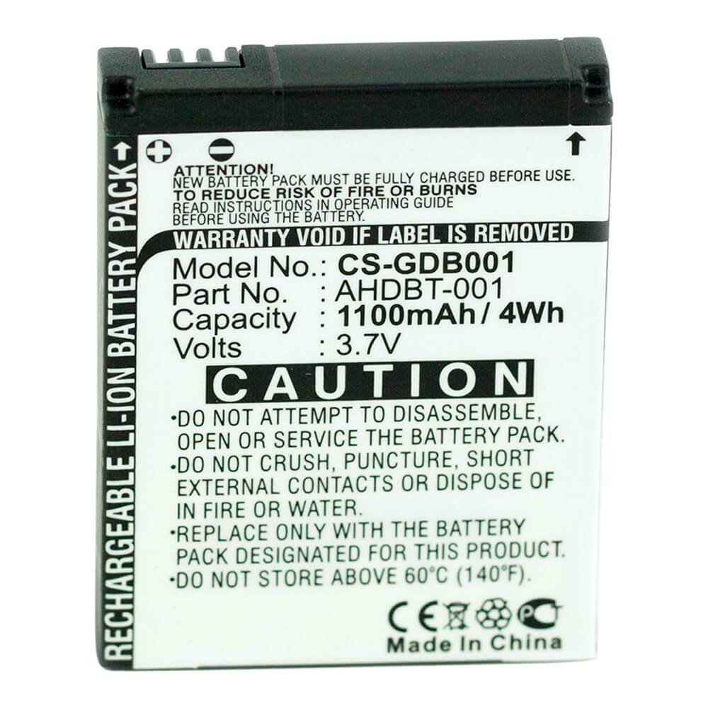 GoPro AHDBT-002 3.7V 1100mAh Li-ion