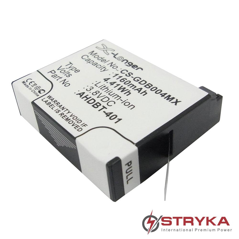 [CGOP7115] GOPRO Hero 4 3.8V 1160mAh Li-ion