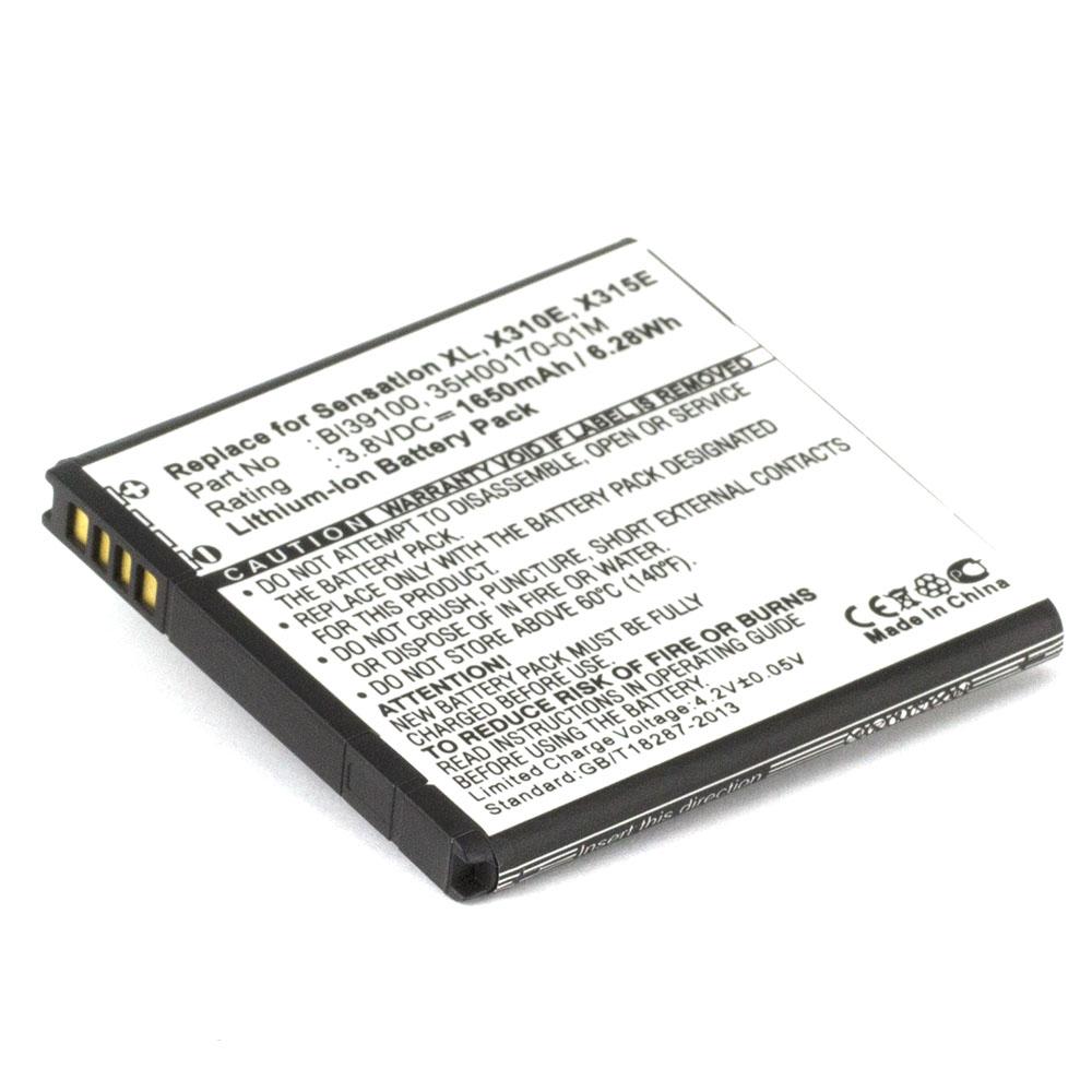 [PHTC2240] HTC Sensation XL 3.8V 1650mAh Li-ion