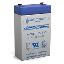 Power-Sonic PS 6 volt 3.5 ah