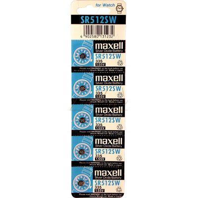 MAXELL 1.55V 5.5mAh Silver Oxide Watch Battery (V335)