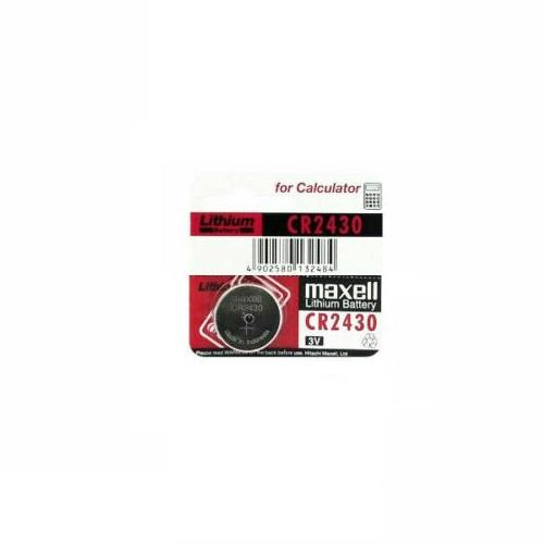 Maxell CR2430 3V 290mAh Lithium Coin Cell Blister of 1