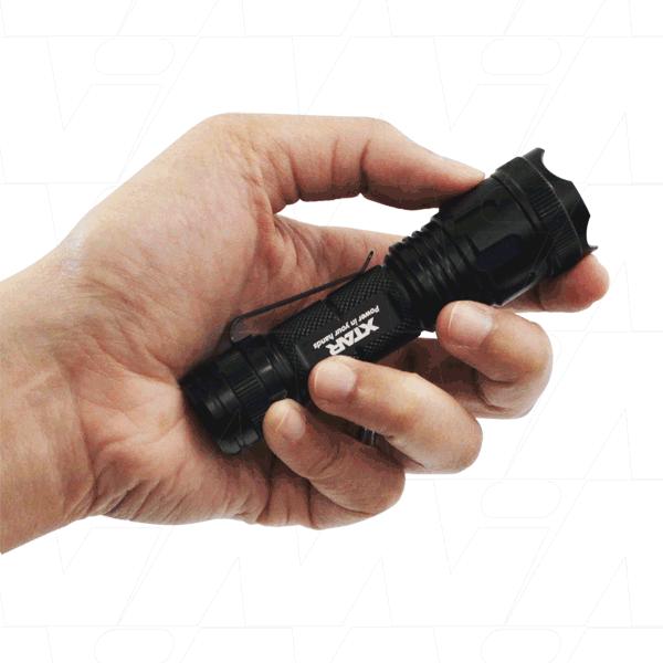LED Flashlight 550 lumen adjustable beam