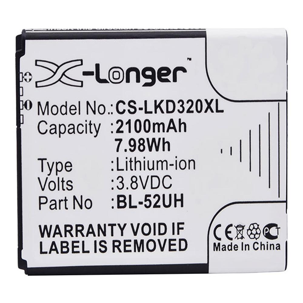 LG 3.8V 2100mAh Li-ion