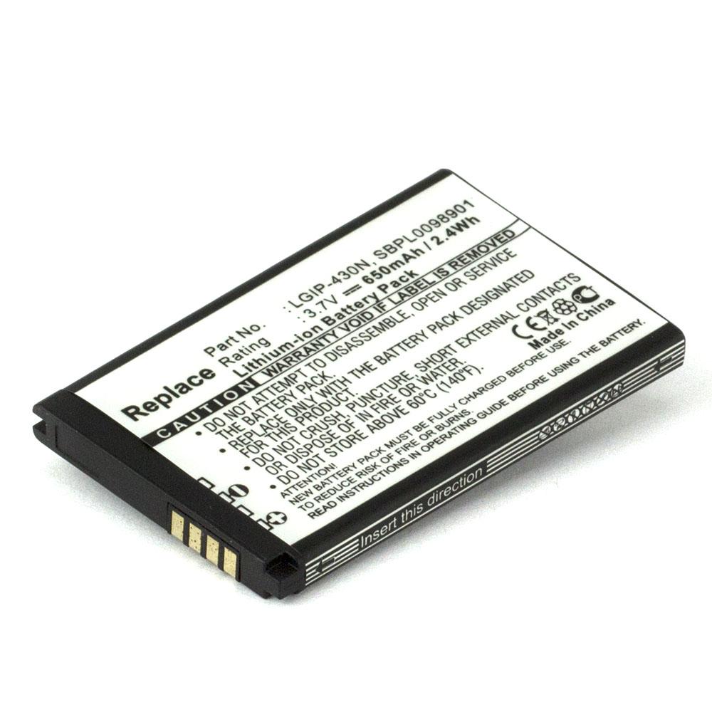 [PLGE3070] LG C320; GW300 3.7V 650mAh Li-ion