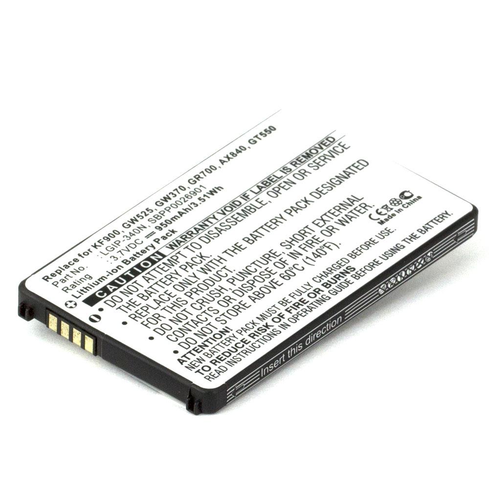 [PLGE3056] LG KF900; KF900; PRADA II 3.7V 950mAh Li-ion